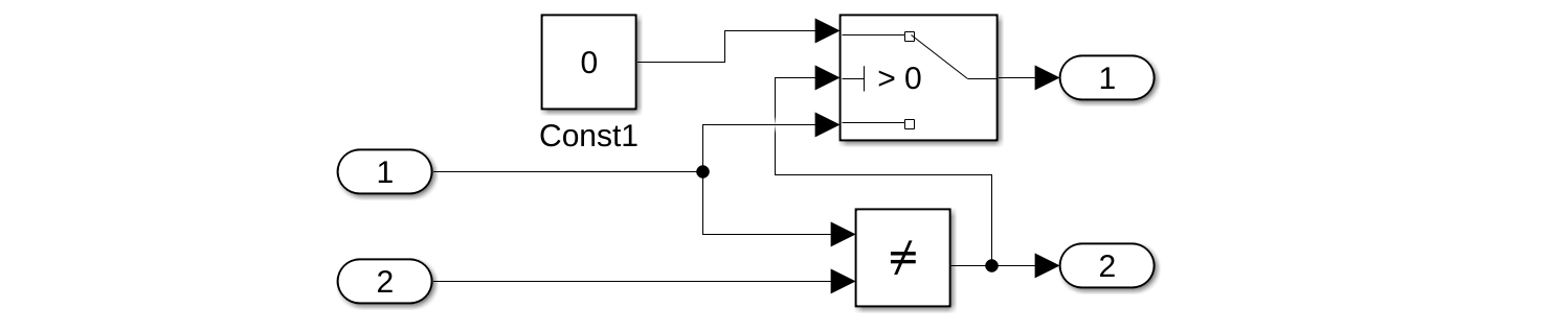 Simulink comparator