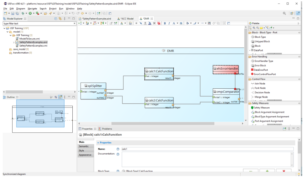 Views in SafetyModeler